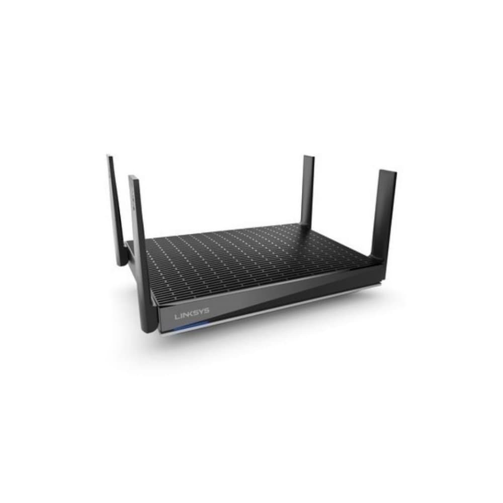 LINKSYS Router Mesh MR9600,router WiFi 6 de doble banda,AX6000 de doble banda Gigabit 1147 + 4804 Mbps, (2,4 GHz + 5 GHz),1 Gigabit WAN,4 Gigabit LAN,2 puertos USB 3.0,Procesador con núcleo Quad a 1,8 GHz,4 antenas ajustables,MU-MIMO 4x4