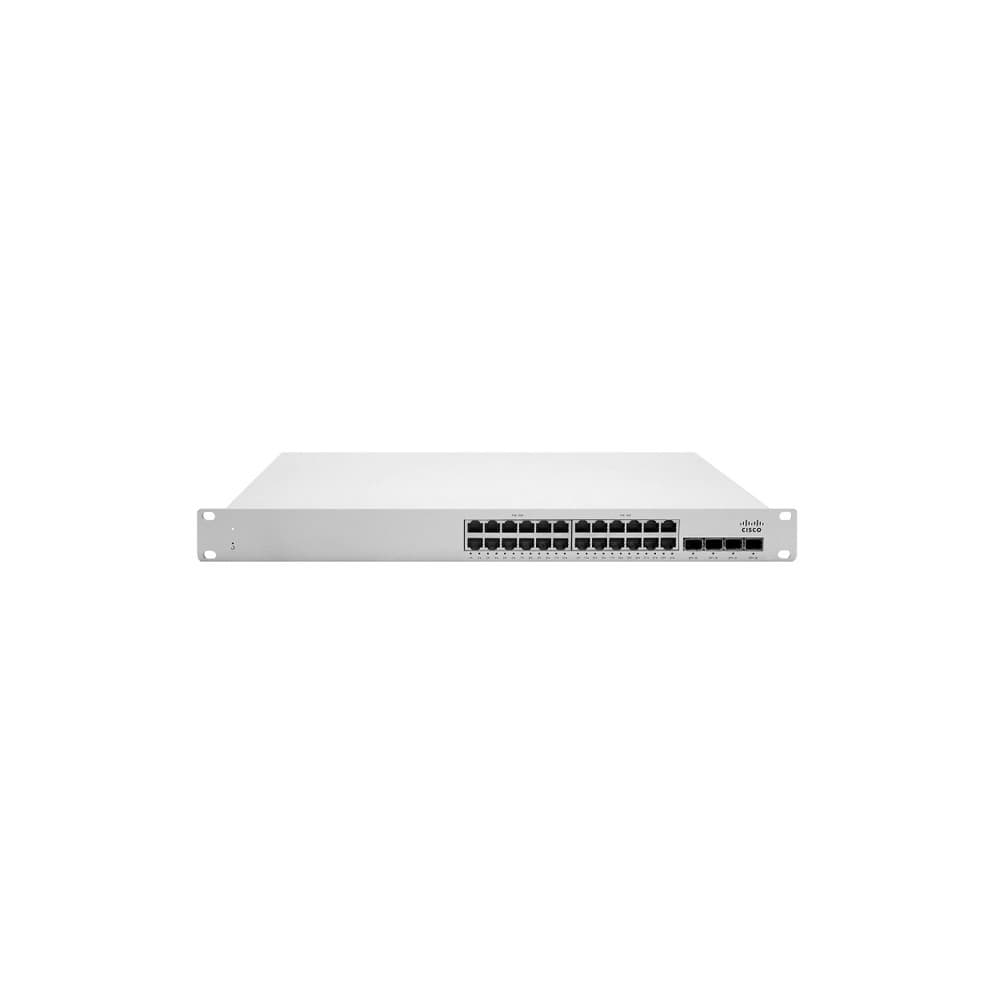 MERAKI Meraki MS225-24P L2 Stck Cld-Mngd 24x GigE 370W PoE Switch