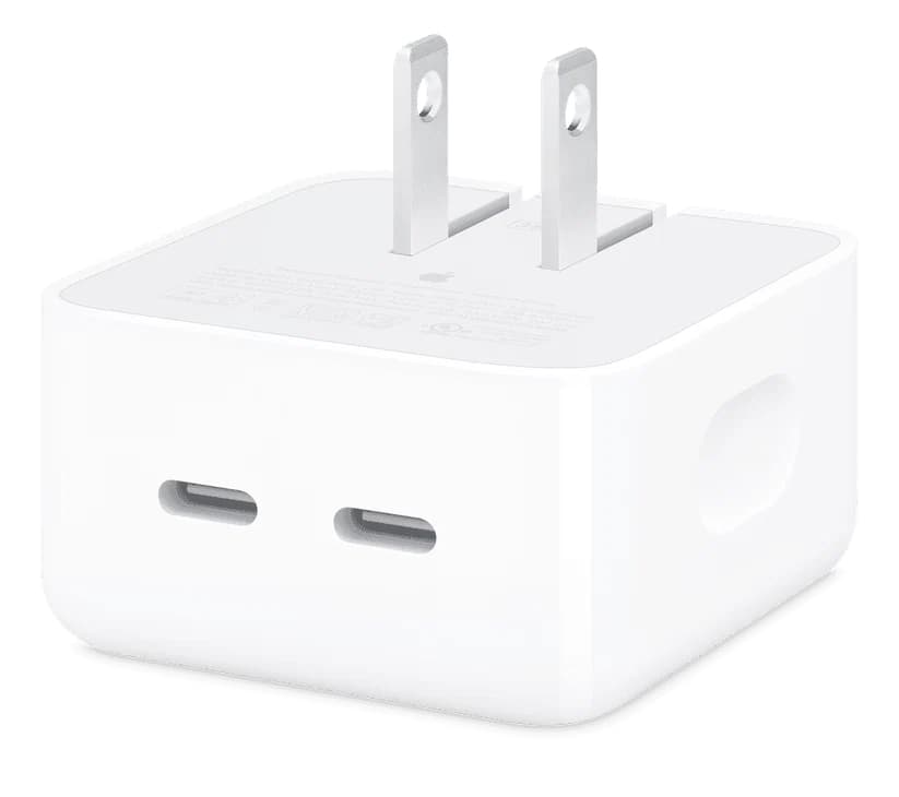 APPLE ACCESORIOS CORP 35W Dual USB-C Port Compact Power Adapter