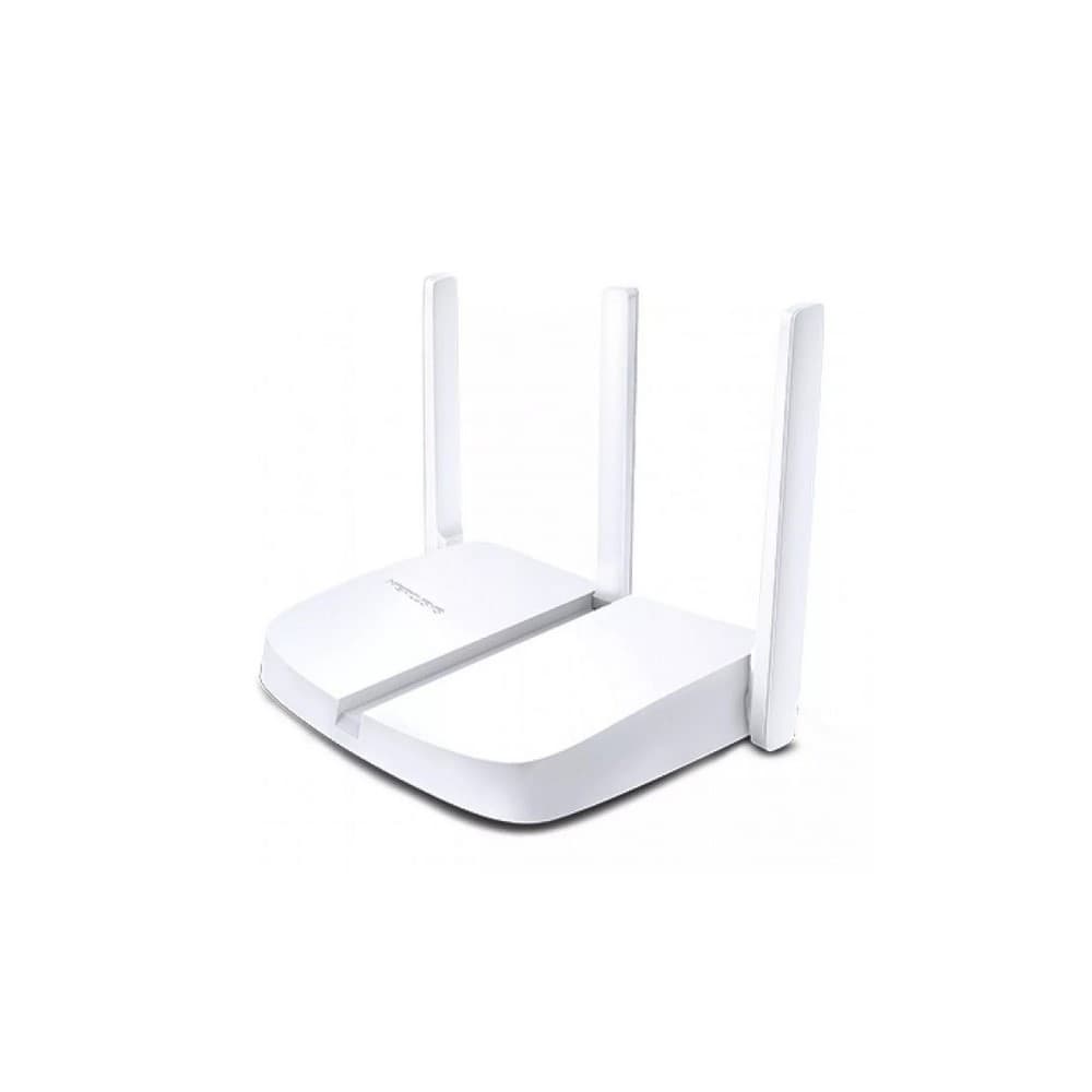 MERCUSYS Router Mercusys Inalambrico 300Mbps , 3 Antenas externas.