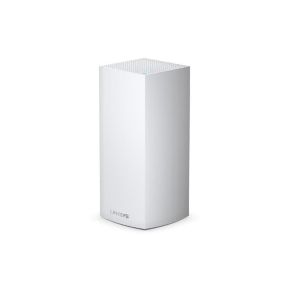 LINKSYS Router Mesh Velop MX5300 paquete de 1 nodos TriBanda AX5300 2,4 GHz y 5 GHz (2),1 Gigabit WAN,4 Gigabit LAN,USB 3.0,Procesador de núcleo Quad a 2,2 GHz,Control desde la aplicación,Memoria Flash: 512MB, RAM: 1GB