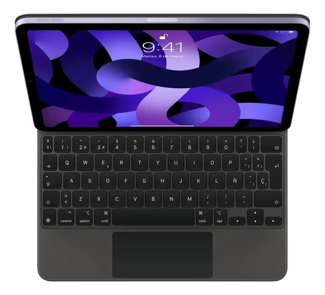 APPLE ACCESORIOS CORP Magic Keyboard para el iPad Pro de 11 pulgadas (4.ª generación) y iPad Air (5.ª generación) – Negro