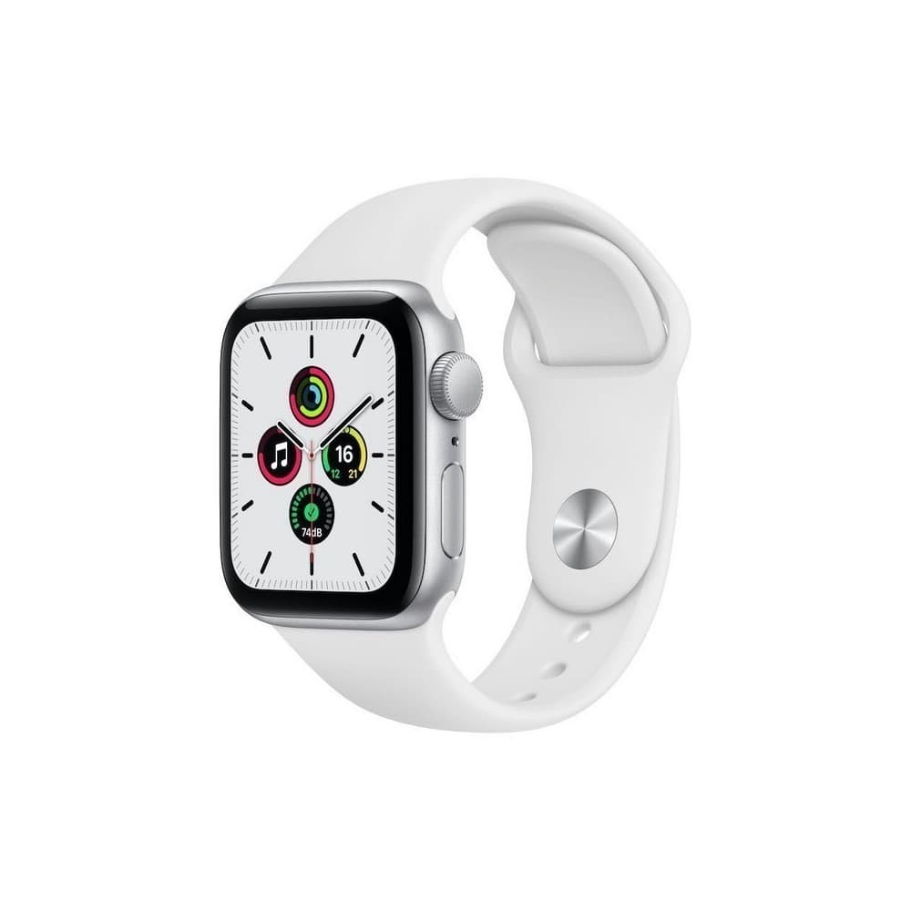 APPLE ACCESORIOS Apple Watch SE GPS, 40mm Silver Aluminium Case with White Sport Band