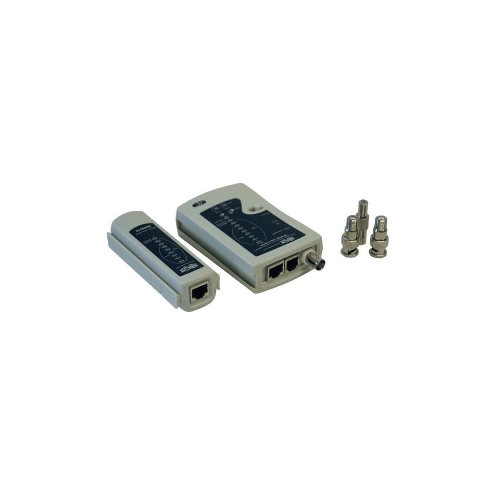 TRIPPLITE Cable de Red probador de Continuidad para conjuntos de cable Cat5/Cat6, Telefónico y Coaxial