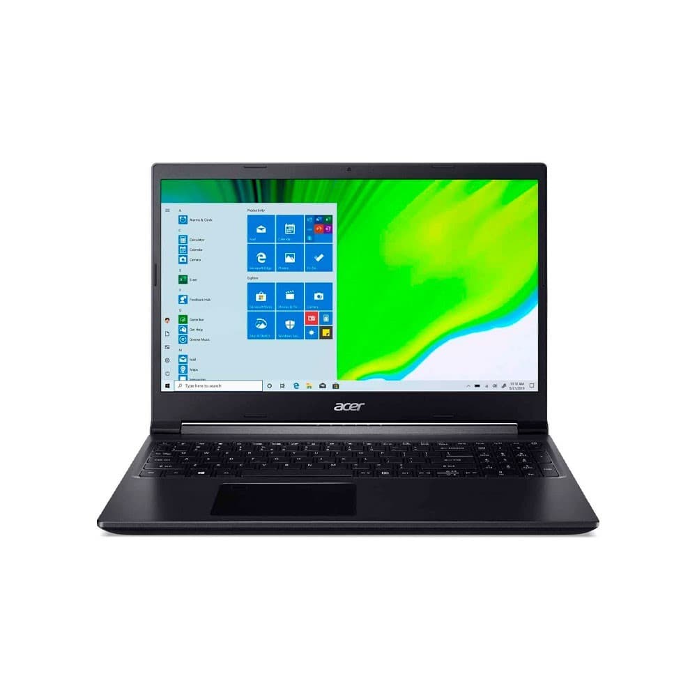 ACER Computador Portátil Acer pantalla con un nítido panel Full HD 15 pulgadas, memoria ram de 12GB, Core i5 10gen Negro