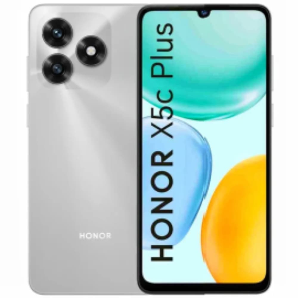 HONOR Celular HONOR X5c Plus 256GB 4G Plata Meteoro