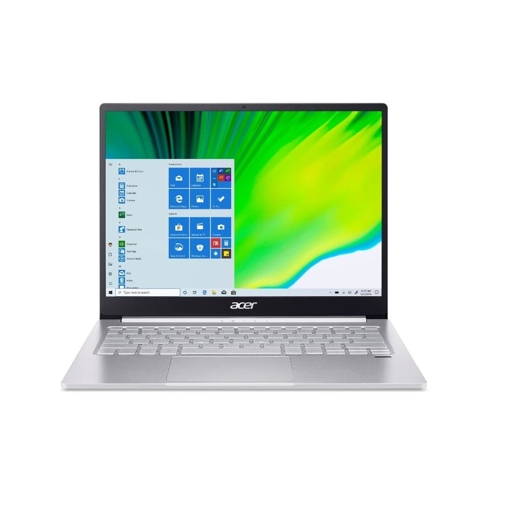 ACER Computador Portátil Acer Swift, pantalla de 13,5” QHD Procesador Intel Core i5, 8GB RAM/512GB SSD. Windows 10 Home Silver