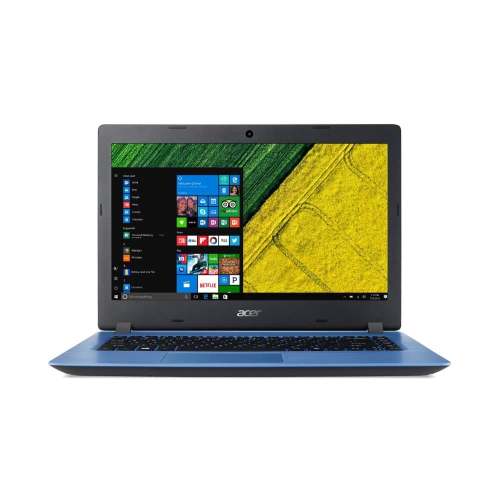 ACER Computador Portátil Acer Intel Core i3 14 pulgadas HD Celeron 4GB RAM 500GB SSD – Azul