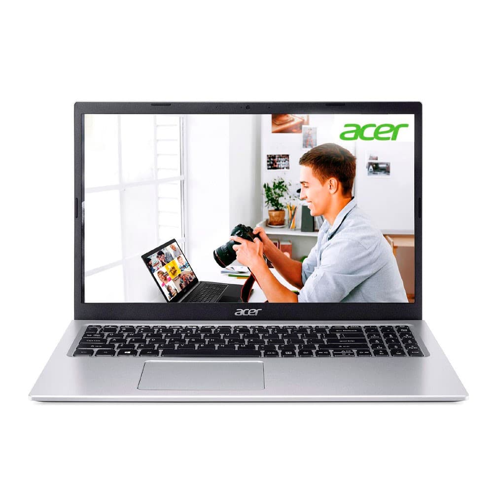 ACER Computador Portátil Acer pantalla de 15,6” FHD, procesador Intel Core i5, 8GB RAM/512GB SSD, Windows 11 home single color Silver