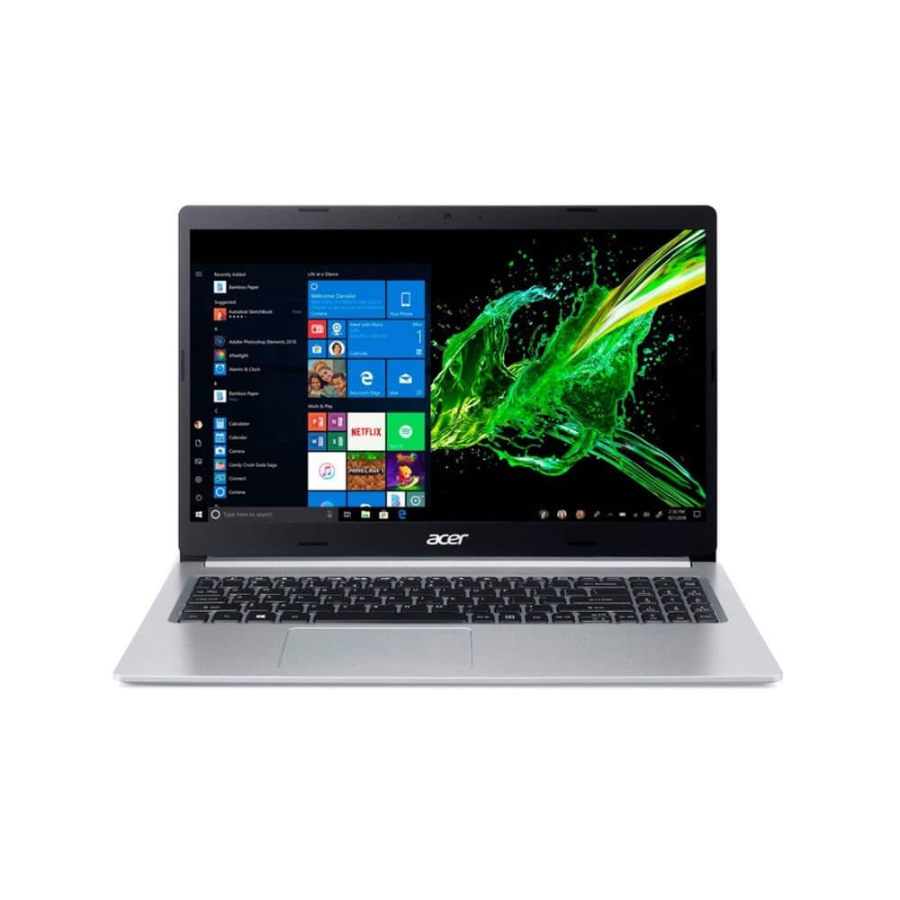 ACER Portatil Acer A515-54-52TT FHD Ci5 10210U 15,6 4GB/256SSD/Windows 10 home color Silver
