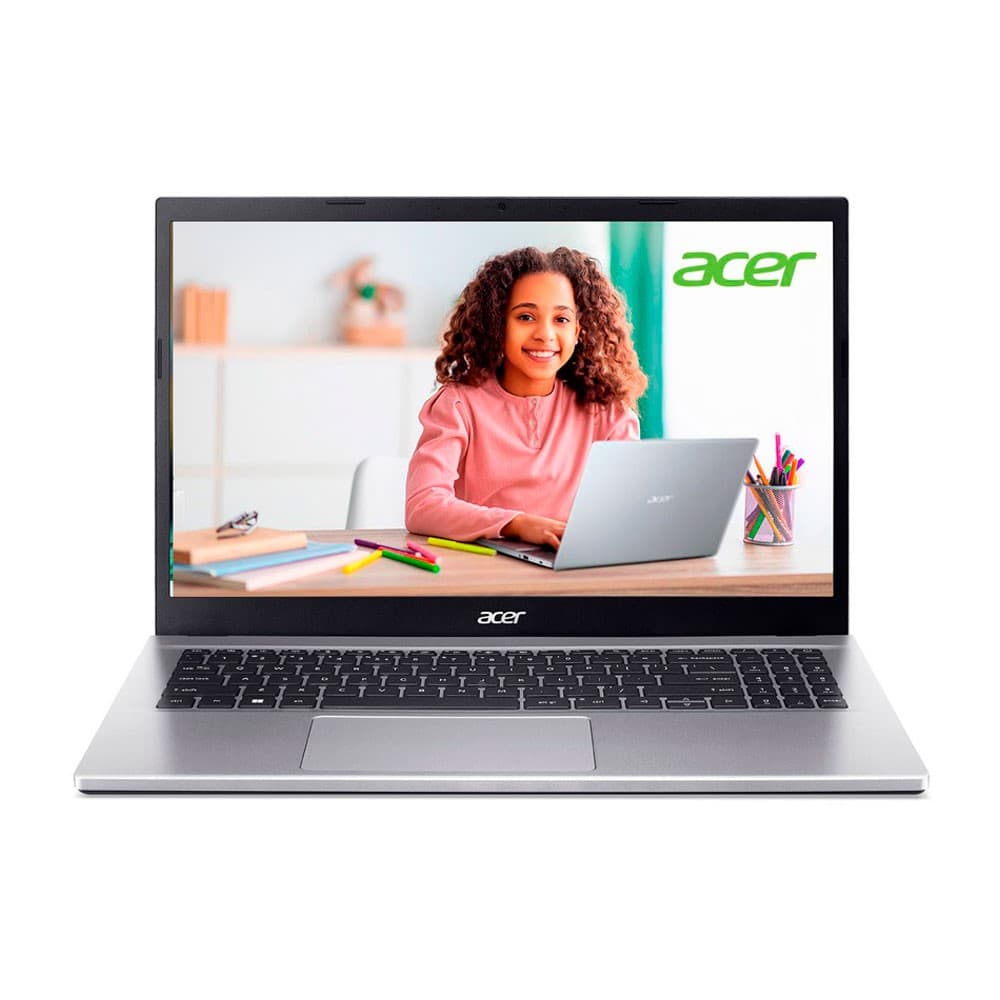 ACER Computador Portatil Acer, Ci3 1215U, Pantalla 15,6 Pulgadas, Memoria Ram 8GB Disco SSD 256GB, Windows 11 home, Plata