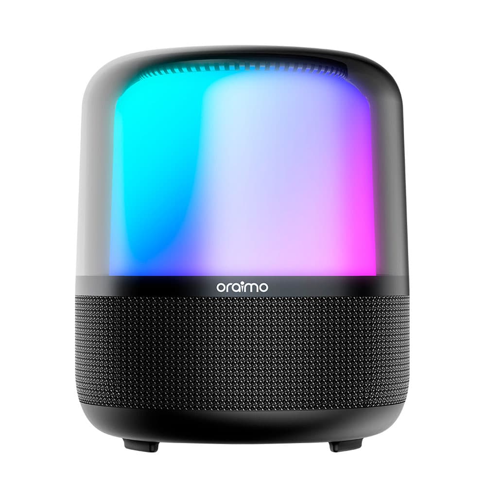 ORAIMO Parlante ORAIMO Soundflow Con Luces de Colores Led COLOR Negro
