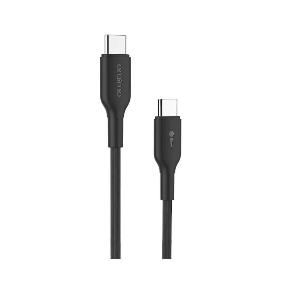 ORAIMO Cable de Datos Oraimo Tipo C a Tipo C 1 Metro Negro