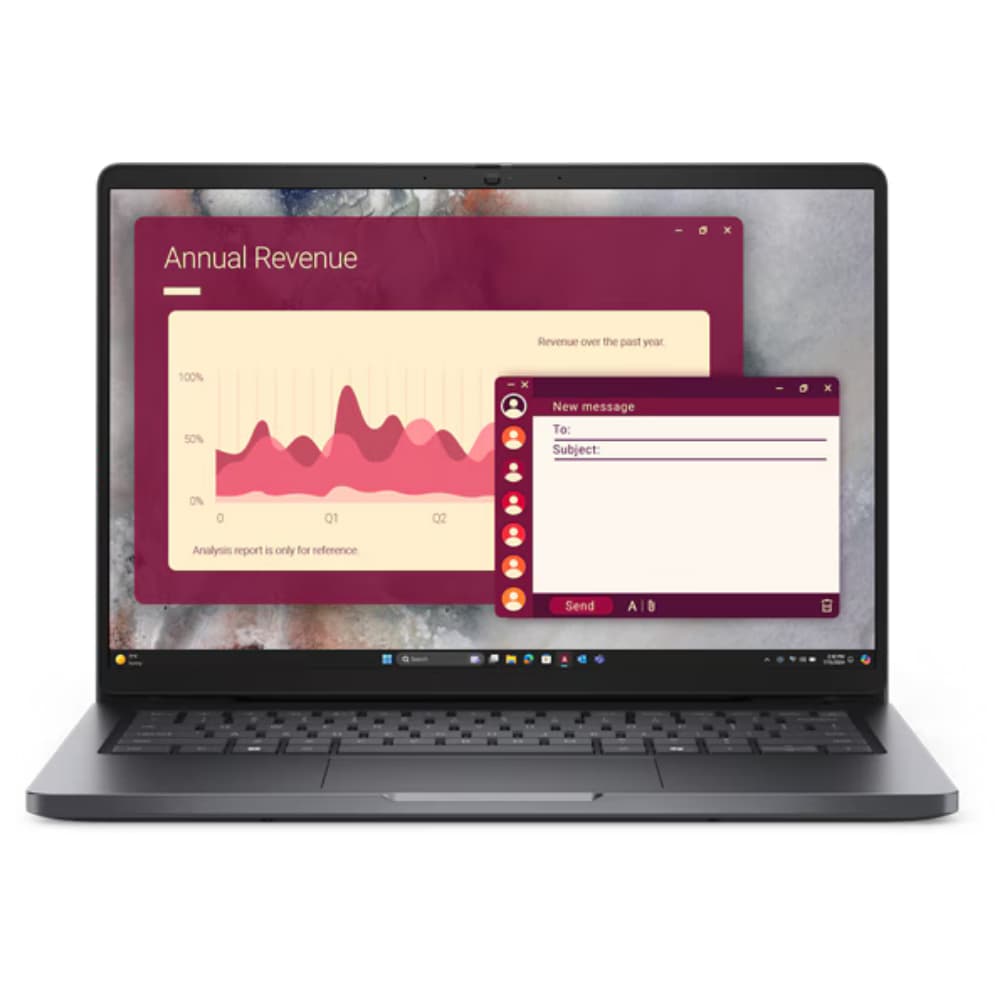 DELLPORTATILESCORP Portátil Dell Pro PC14250 Intel Ultra 7 SSD 512GB RAM 16GB 14" Windows 11 Pro