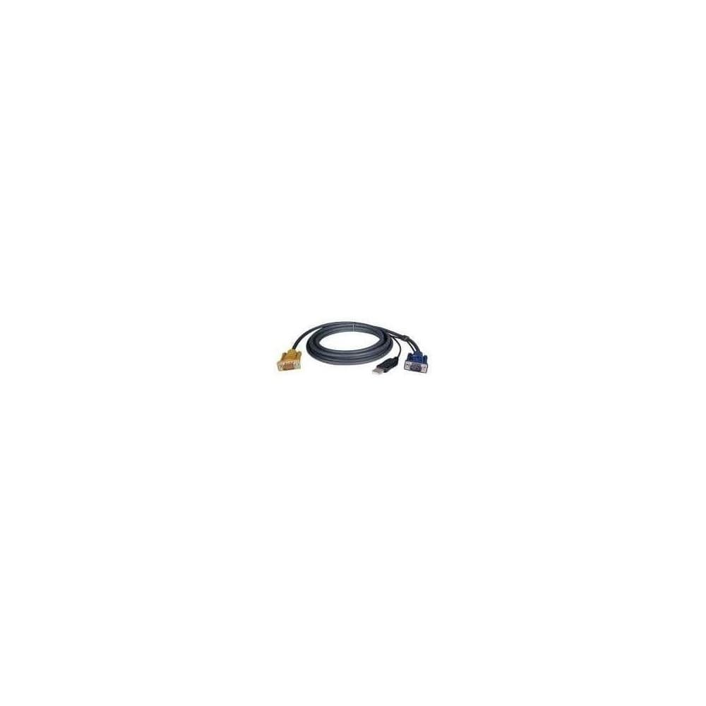TRIPPLITE Juego de cables PS/2 (2 en 1) para KVM NetDirector serie B020 y serie KVM B022, 5.79 m (19 pies).