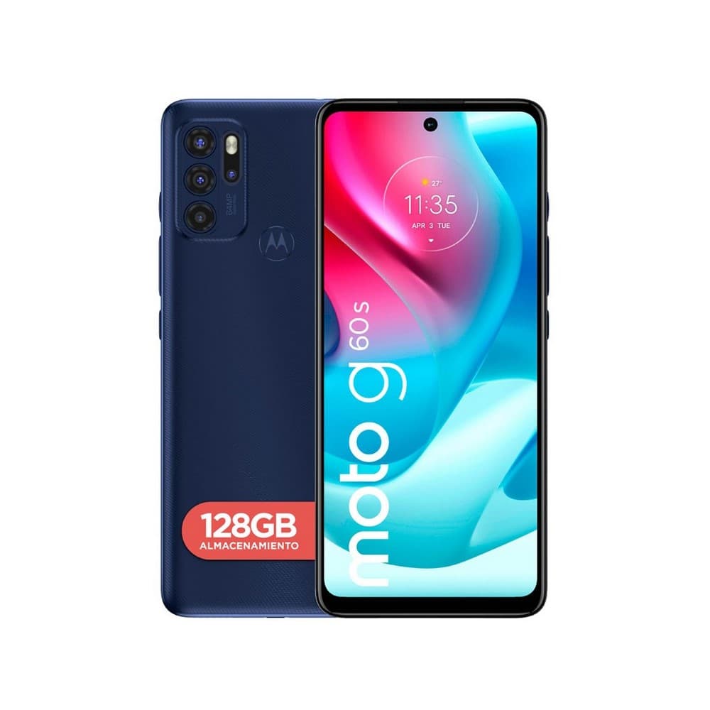 LENOVOMOVILIDAD Celular Moto G60S Azul 128GB