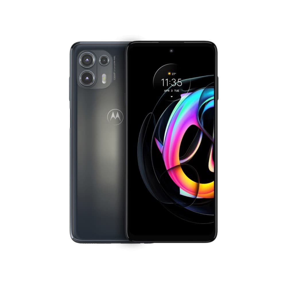 LENOVOMOVILIDAD Celular Moto Edge 20 Lite gris 128GB+Audifono Bluetooth diadema XT220 Negro