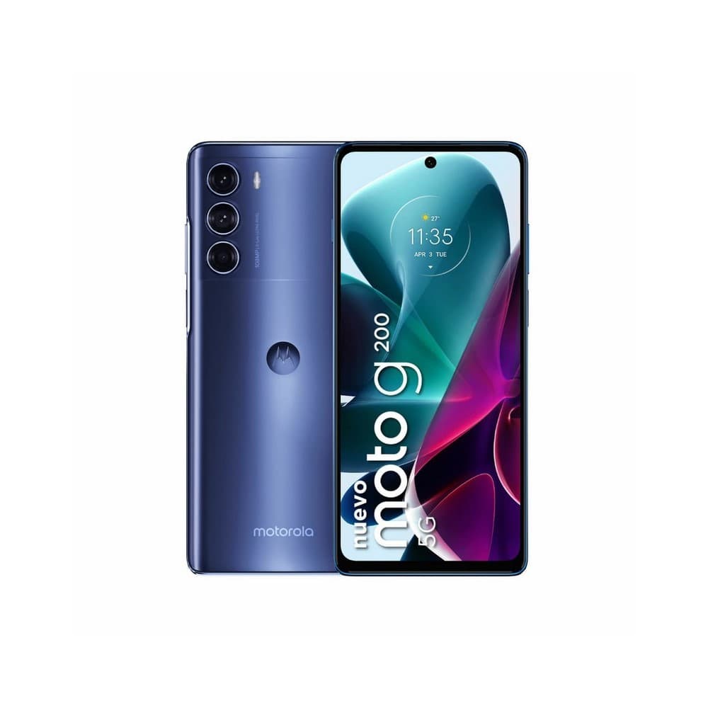LENOVOMOVILIDAD Celular Moto G200 Morado+READY FOR AJUSTABLE DOCK PARA MOTO G200
