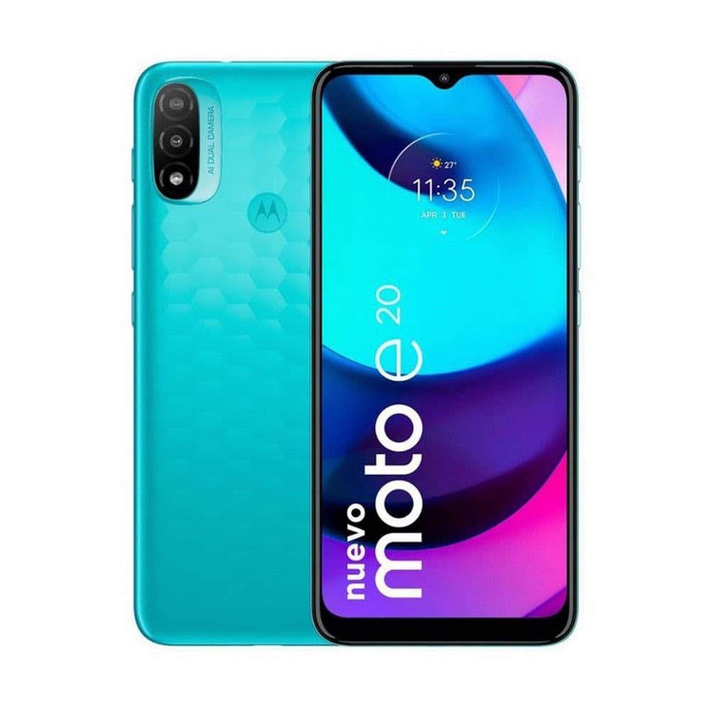 LENOVOMOVILIDAD Celular Motorola E20 4GB + 32 GB Azul
