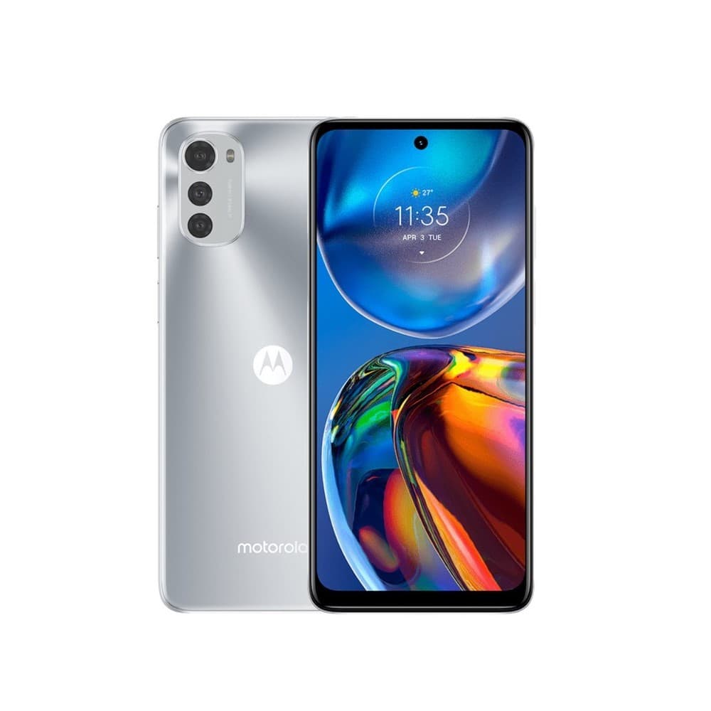 LENOVOMOVILIDAD Celular Motorola e32 plata, sistema operativo Android 11, memoria de 64GB expandible hasta 1 TBy 4GB RAM