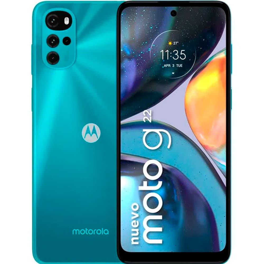 LENOVOMOVILIDAD Celular Motorola G22 128GB SS AZUL
