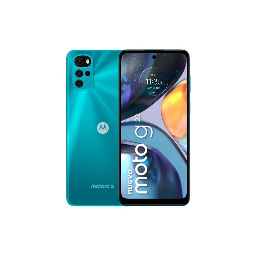 LENOVOMOVILIDAD Celular MOTOROLA Moto G22 128 GB Azul