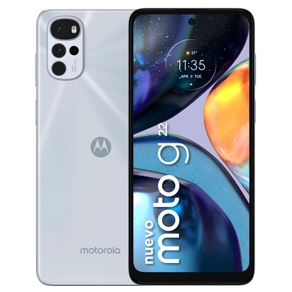 LENOVOMOVILIDAD Celular Motorola G22 SS Blanco