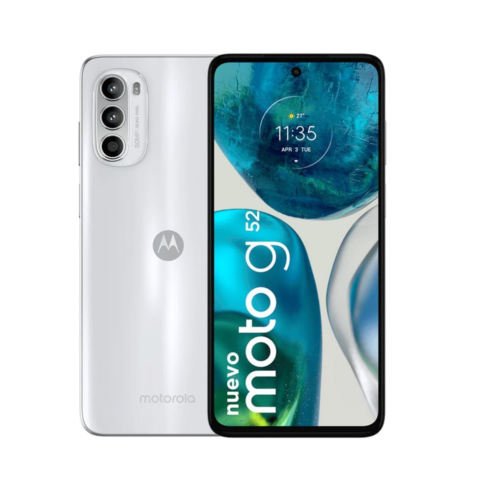 LENOVOMOVILIDAD Celular Motorola G52 RAM 6GB ROM 128GB Blanco