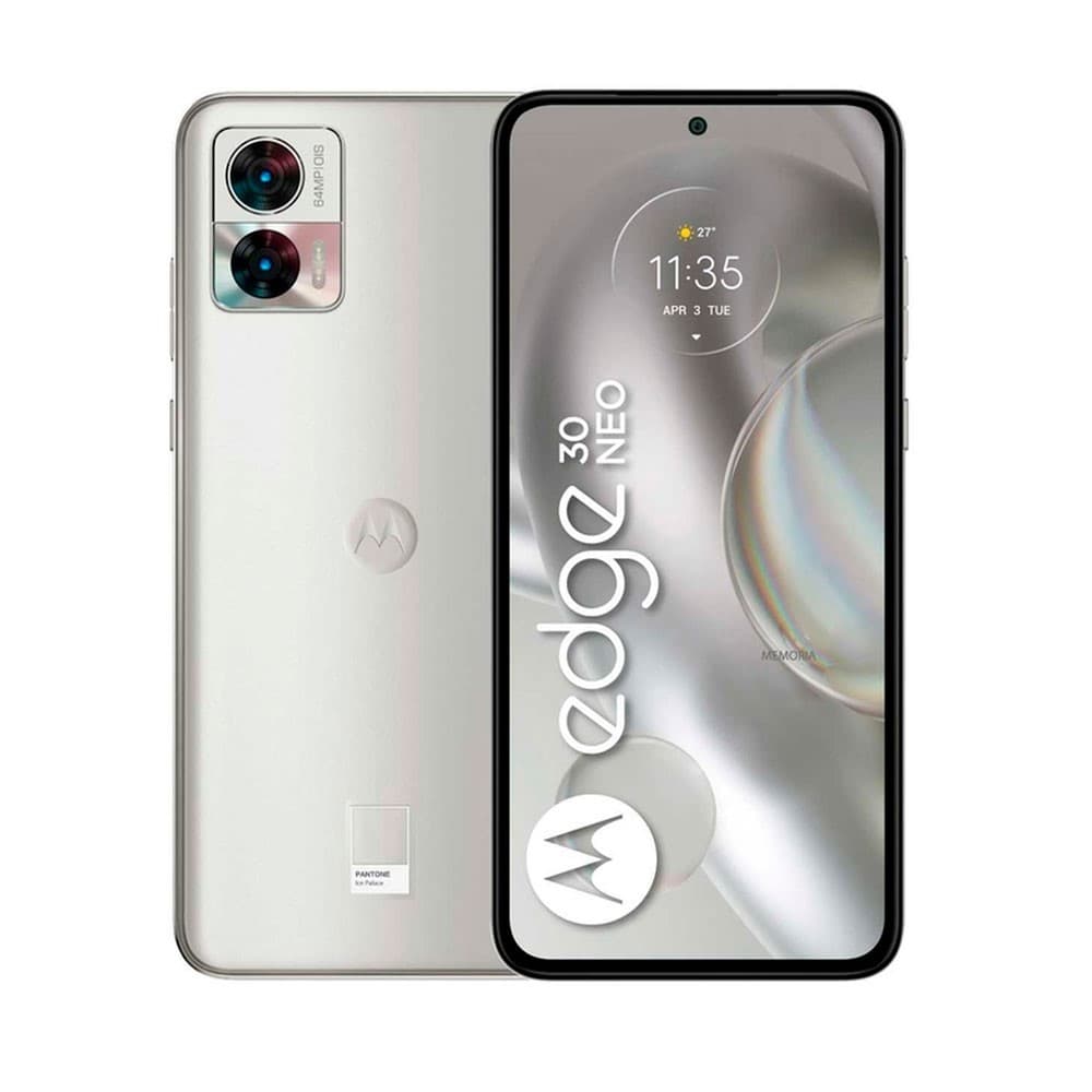 LENOVOMOVILIDAD CElular motoEDGE 30 NEO plata