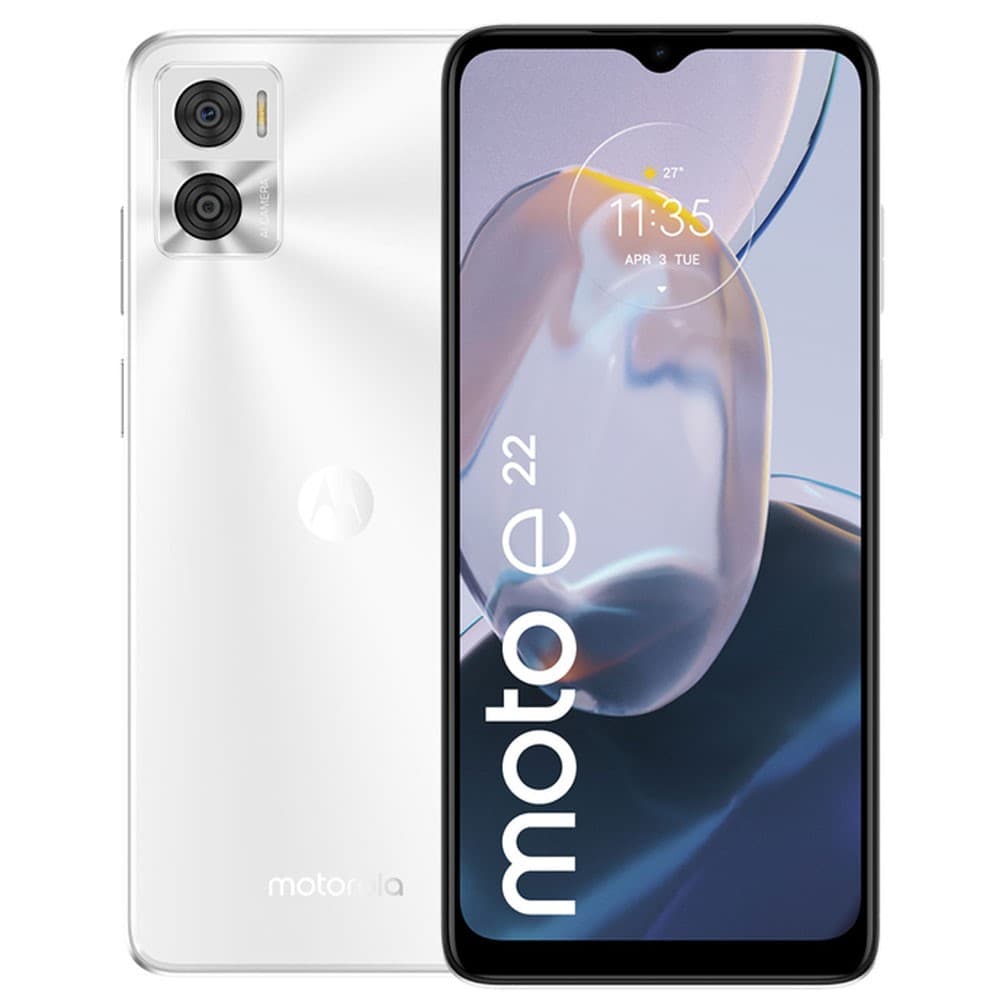 LENOVOMOVILIDAD Celular MOTOROLA E22 128GB COLOR Blanco