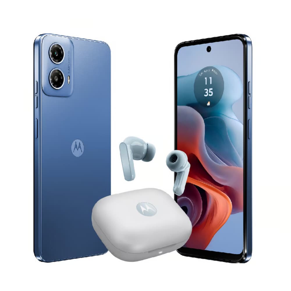 LENOVOMOVILIDAD Celular Motorola G34 RAM 8GB ROM 256GB 5G Azul Artico