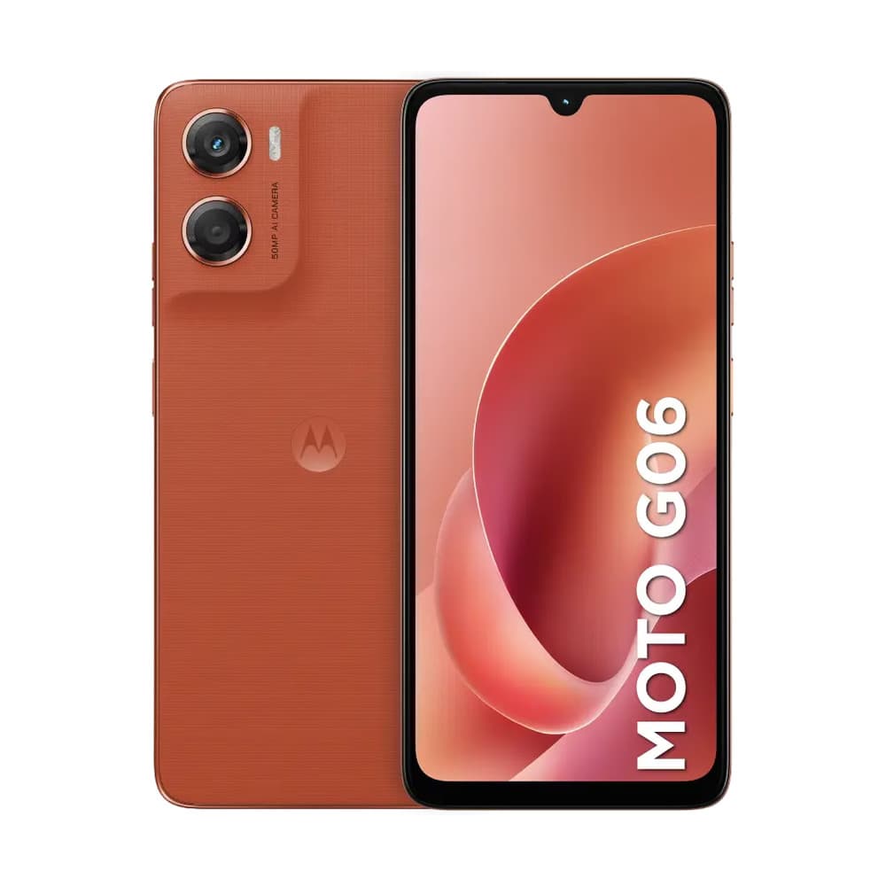 LENOVOMOVILIDAD Celular Motorola G06 256GB 4GB RAM Naranja
