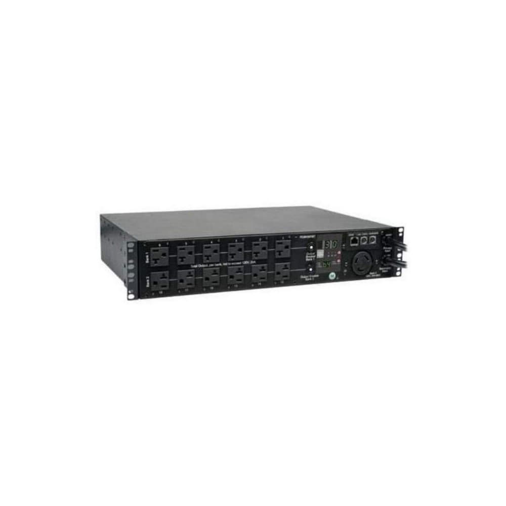 TRIPPLITE PDU Monofásico Controlable / Switch de Transferencia Automática, 2.9kW 30A 120V, Instalación Horizon