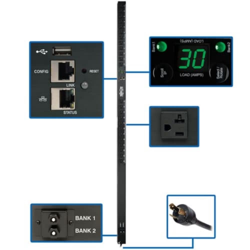 EATON PDU monitoreable monofásico de 2.9kW