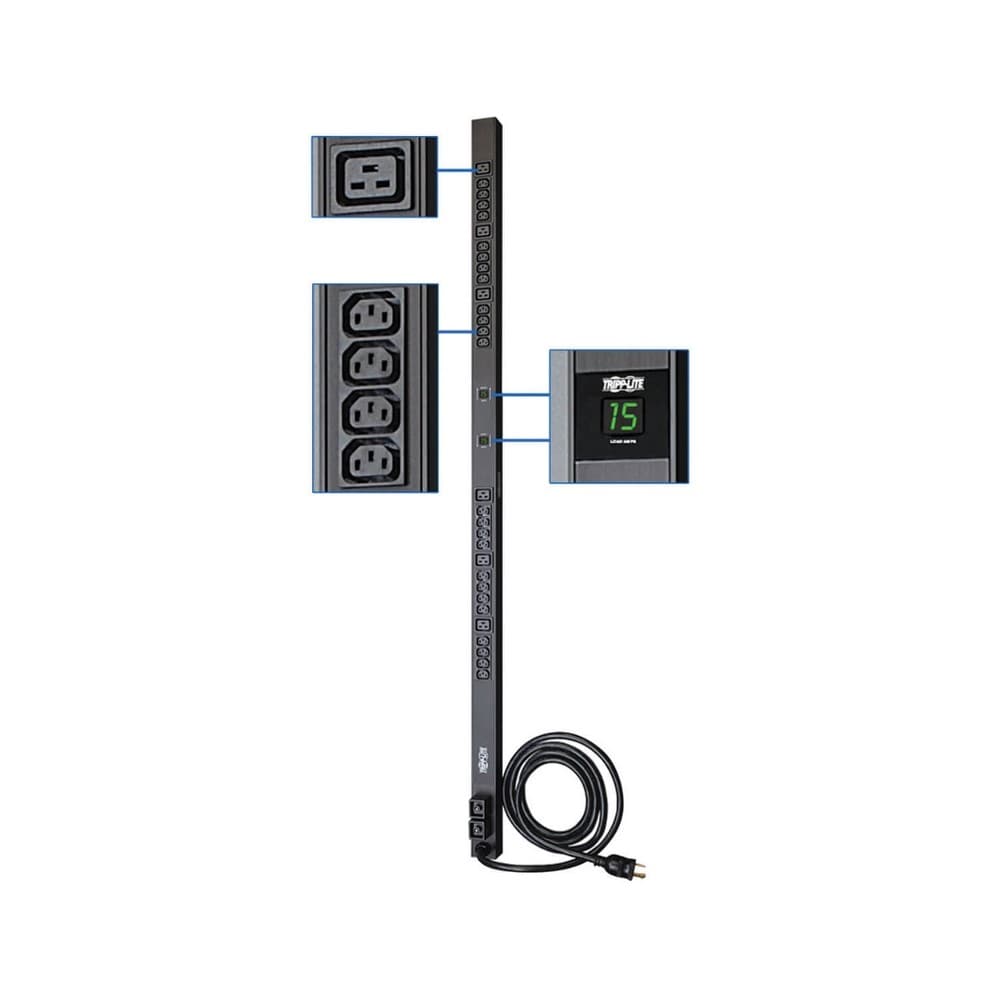 TRIPPLITE Pdu EATON Monofásico Medidor Digital 30A 208/240V