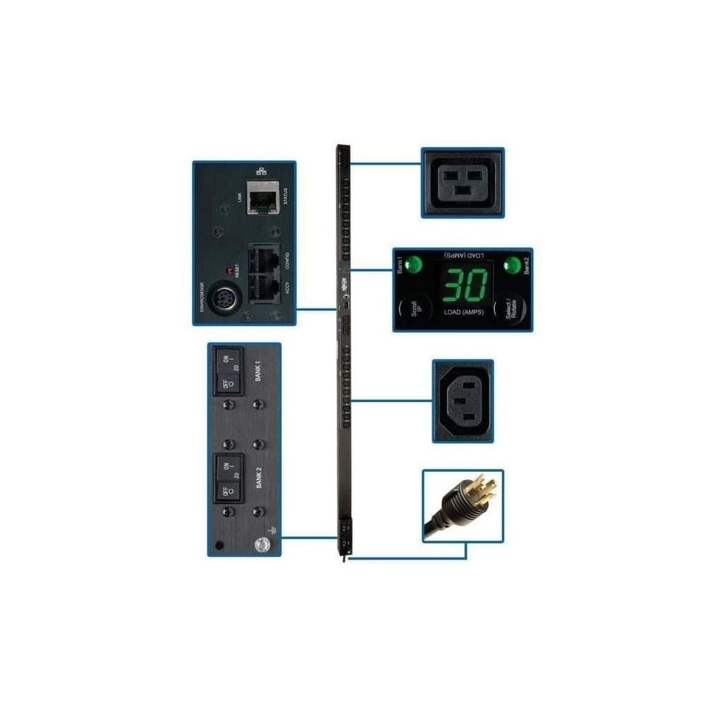 TRIPPLITE DU Monofásico Controlable 5/5.8kW 30A 208/240V