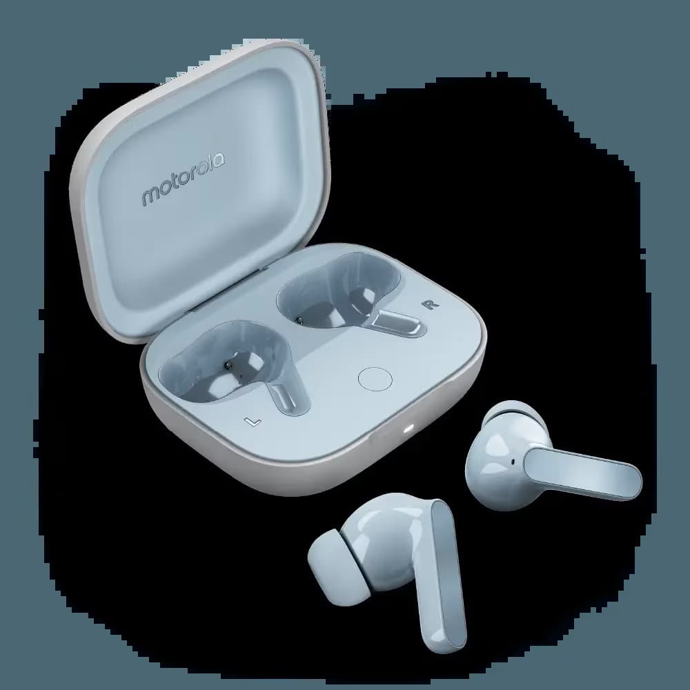 LENOVOMOVILIDAD Motobuds Celeste Ilusion