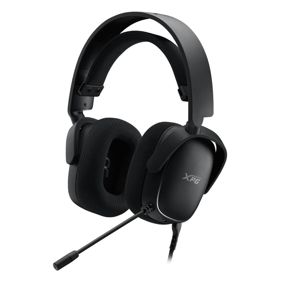 ADATA-XPG XPG PRECOG S, negro, unidad de transductor de 50 mm, respuesta en frecuencia de 20-20.000 Hz, 101 dB+-3 dB, micrófono omnidireccional