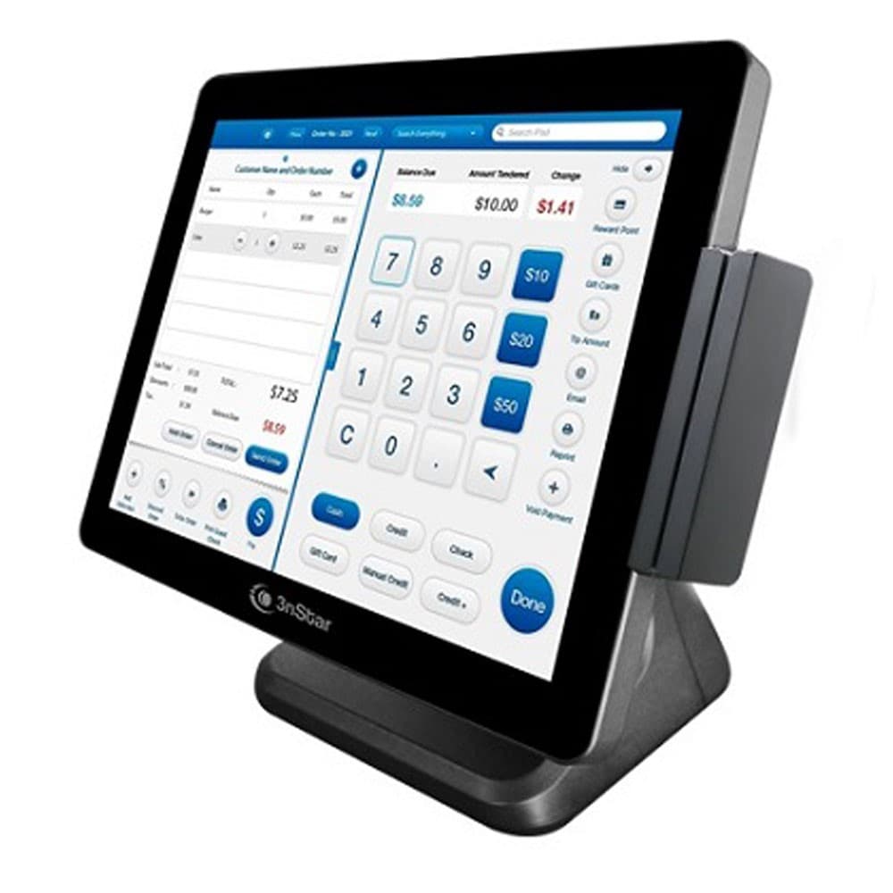 3NSTAR All-In-One POS Systems, Intel Core i5 8GB RAM, 240GB SSD, Capacitive, Wi-Fi, BT, NO OS