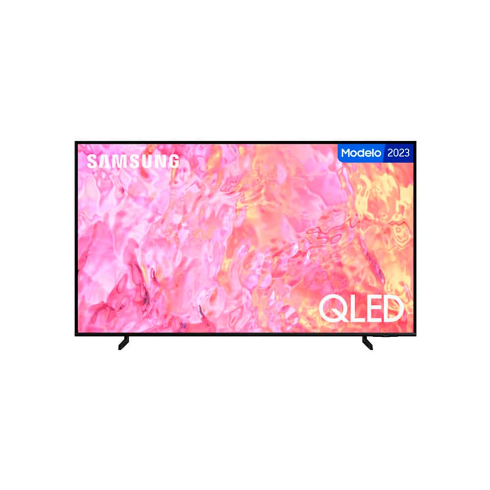 SAMSUNGAUDIVIDEO Televisor Samsung FLAT QLED Smart TV 65 pulgadas, UHD 4K /3,840 x 2,160 / DVB-T2 / Procesador Quantum Bluetooth / Dual Led / asistente de voz / modo ambiente/ Modo Juego/ HDMI x 3 / USB x 2 /LAN/ abre y edita archivos de Office/ Control Solar/Garantía 1 año