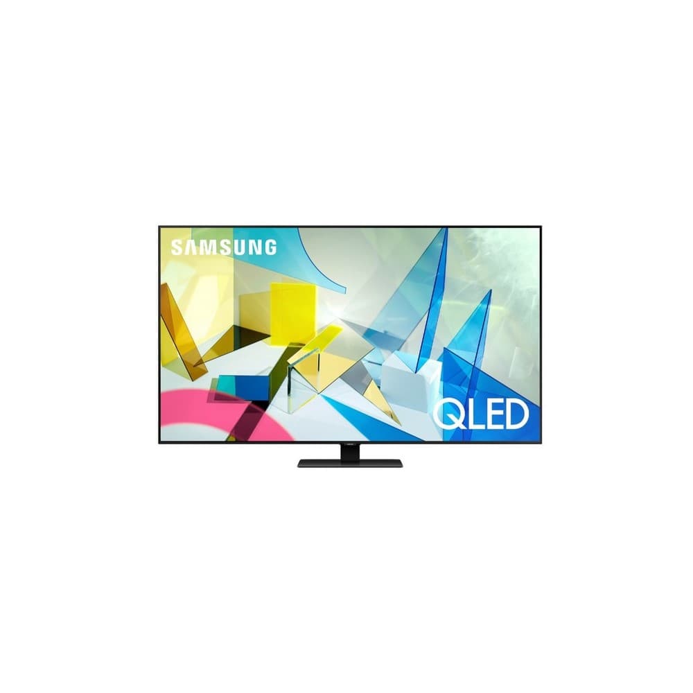 SAMSUNGAUDIVIDEO Televisor Samsung FLAT QLED Smart TV 75 pulgadas, UHD 4K /3,840 x 2,160 / DVB-T2 / Procesador Quantum Bluetooth / Dual Led / asistente de voz / modo ambiente/ Modo Juego/ HDMI x 3 / USB x 2 / abre y edita archivos de Office/Garantía 1 año