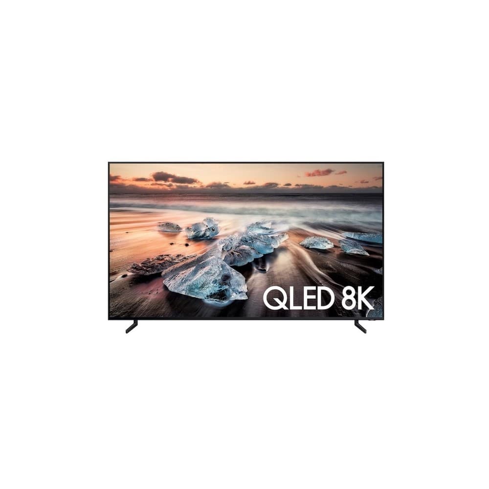 SAMSUNGAUDIVIDEO Televisor Samsung FLAT QLED Smart TV 75 pulgadas, UHD 8K /7,680 x 4,320 / DVB-T2 / Procesador Quantum Bluetooth / Dual Led / asistente de voz / modo ambiente/ Modo Juego/ HDMI x 4 / USB x 3 / abre y edita archivos de Office/Garantía 1 año