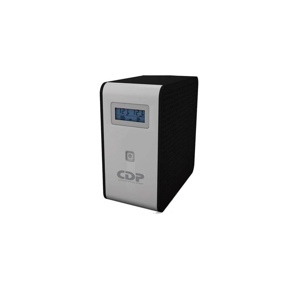 CDP Ups CDP Interactiva 1200VA/720W 10 Tomas de Salida Pantalla LCD Software de Monitoreo COLOR Negro
