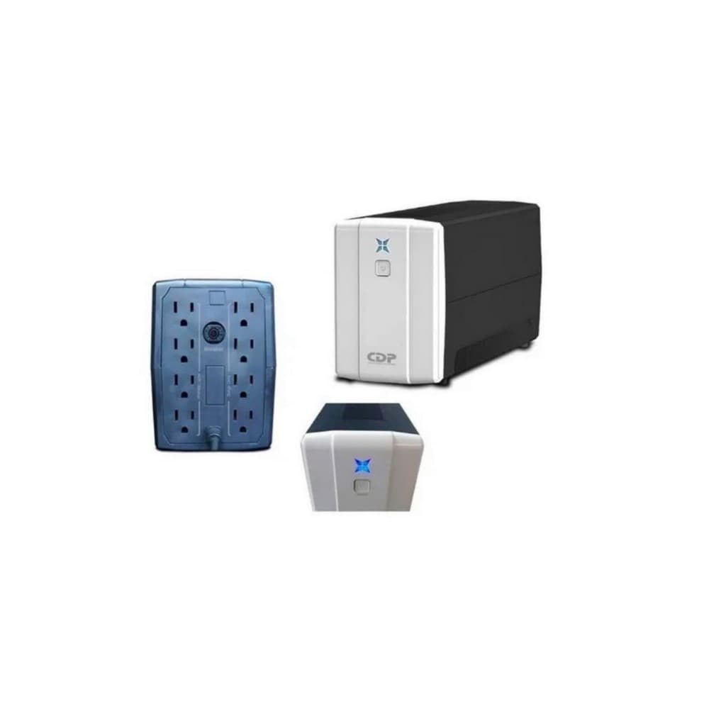 CDP Ups CDP Interactiva 750VA/300W 8 Tomas COLOR Negro