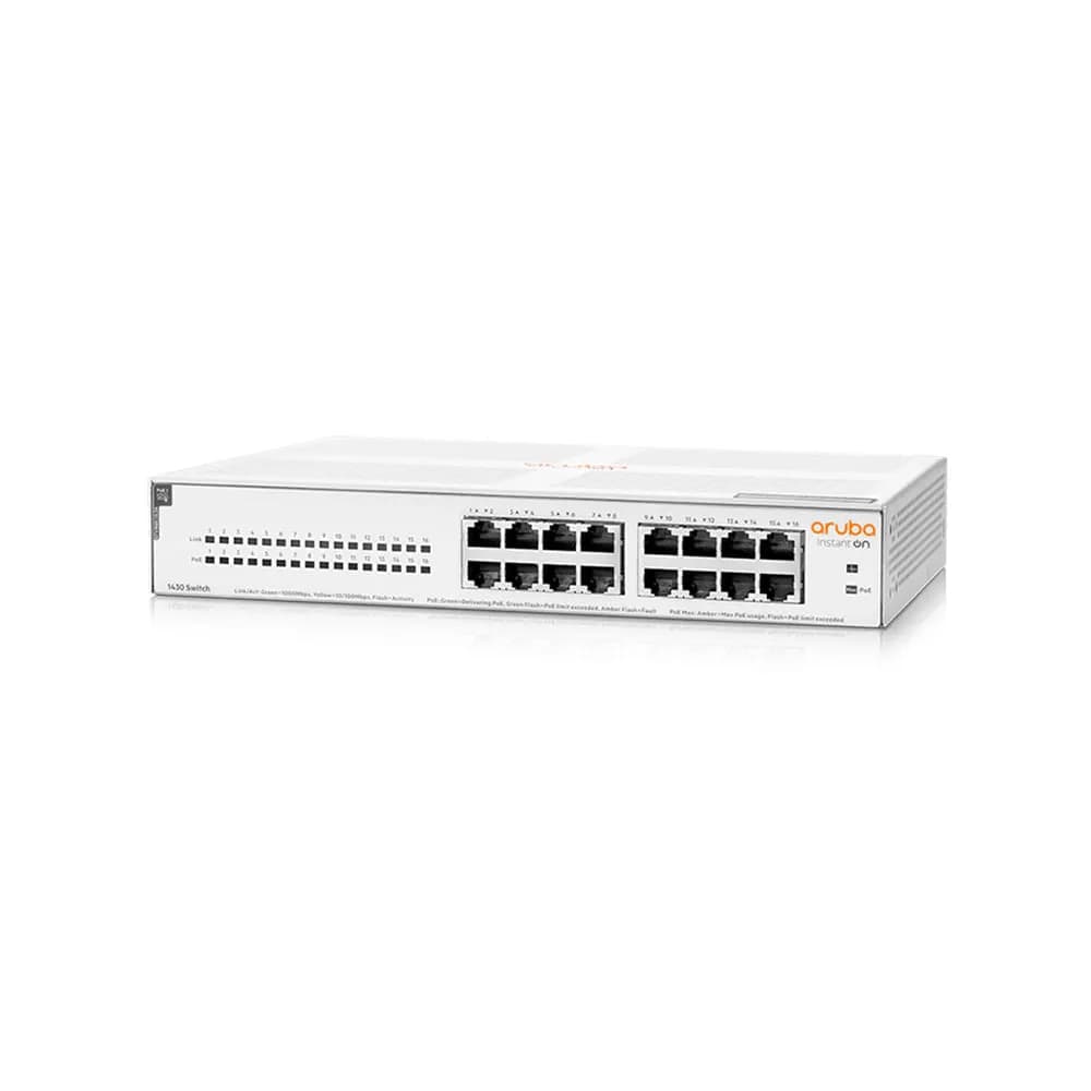 HPEARUBAVOL Switch ARUBA Instant On 1430 16G Class4 PoE 124W Switch
