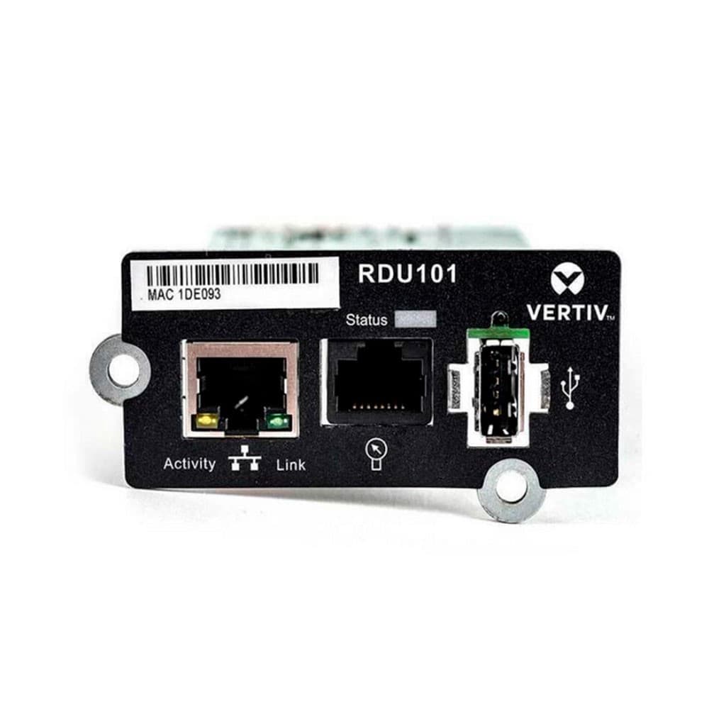 VERTIV Tarjeta de comunicación Liebert IntelliSlot RDU101 para equipos Vertiv