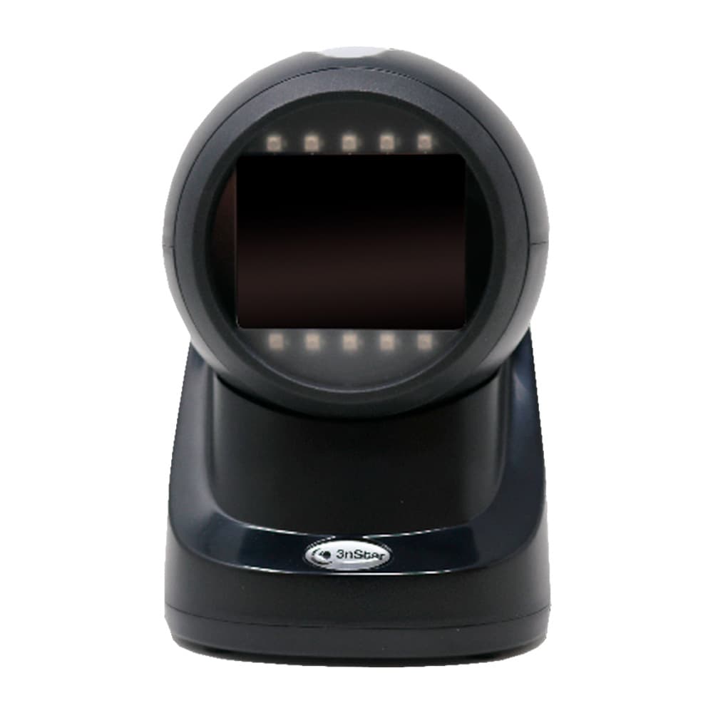 3NSTAR Lector De Código De Barras 3NSTAR Manos Libres Omni-Direccional 2D COLOR Negro