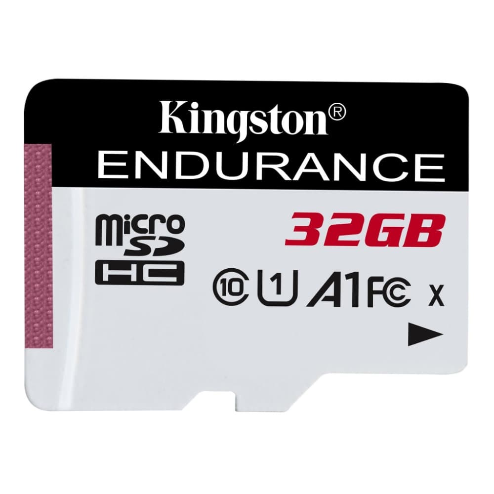 KINGSTON DIGITAL Memoria Kingston microSDXC Endurance 95R/30W C10 A1 UHS-I 32GB - 5,000 horas