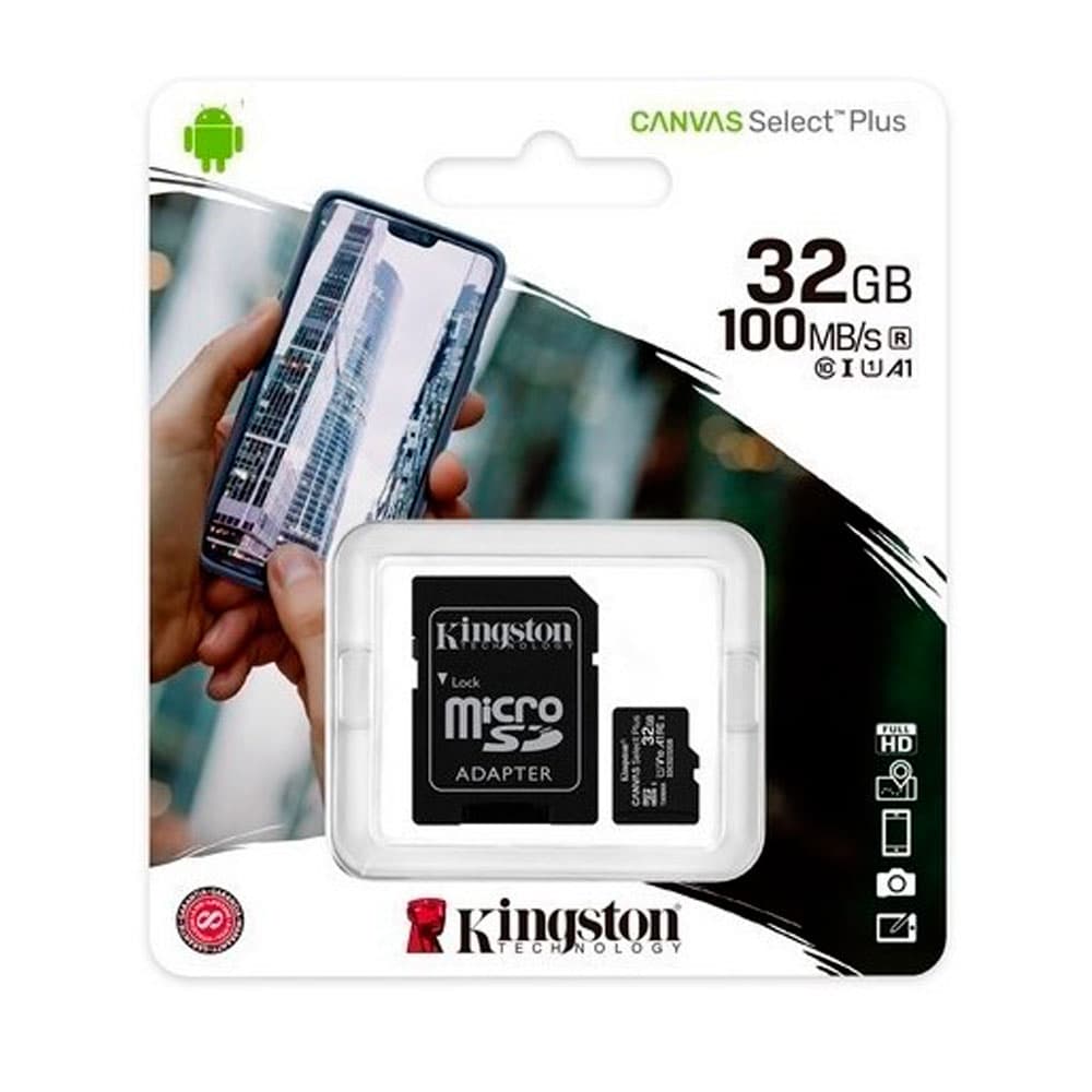 KINGSTON DIGITAL Micro SD Kingston Canvas Select Plus 32GB