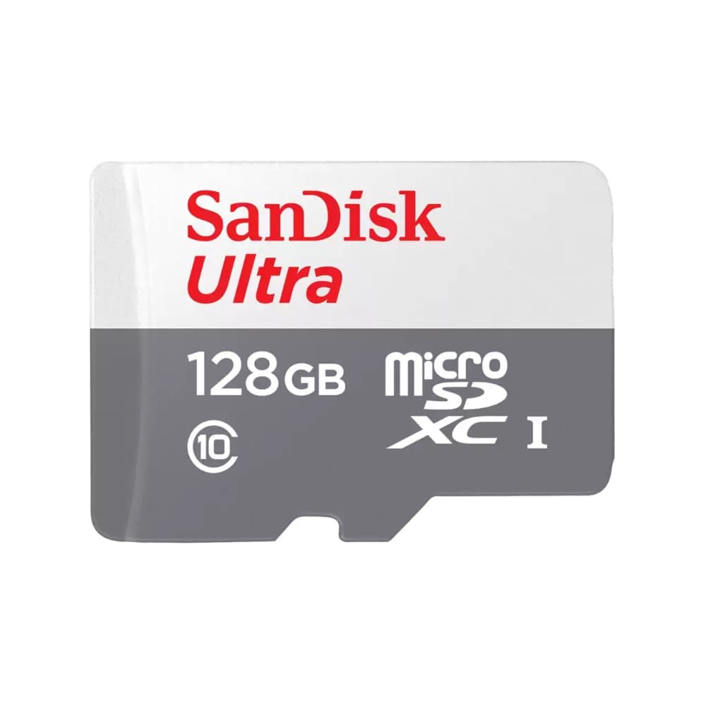 SANDISK Memoria micro SD SANDISK Ultra 128GB COLOR Gris